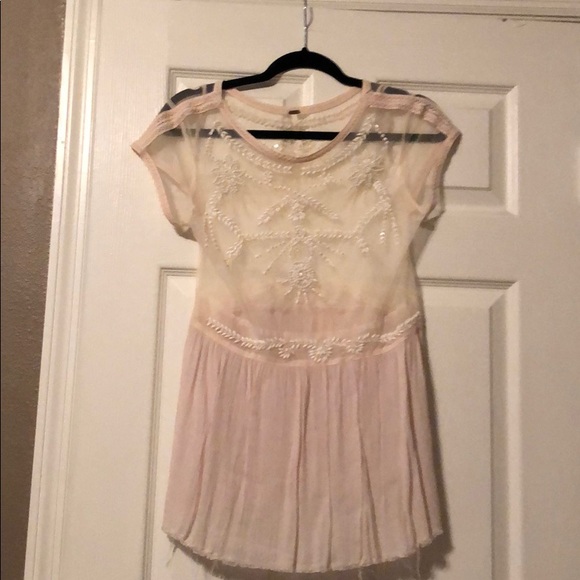 Mesh tunic top - Picture 1 of 2